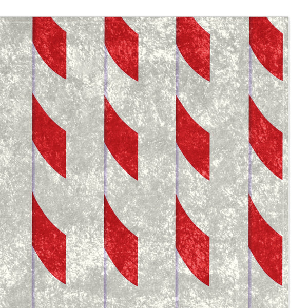 Candy Cane Throw Festive Striped Christmas Throw Blanket