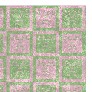 Soft sherpa blanket with 'Pastel Candy Cane Throw Soft Checkered Holiday' design