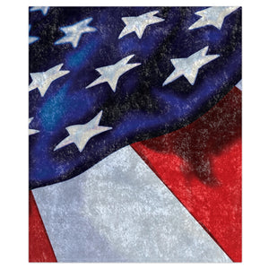 American Flag Decorative Throw Blanket