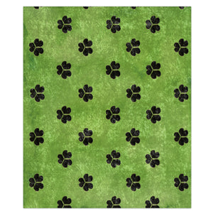 St. Patrick Shamrocks Decorative Throw Blanket