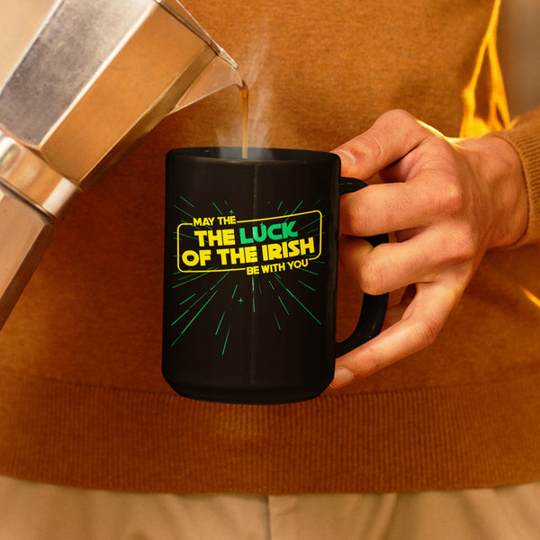 Luck of The Irish Star Wars Parody Funny Mug 15oz