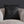 Black Bat Chic Indoor Outdoor Accent Pillow
