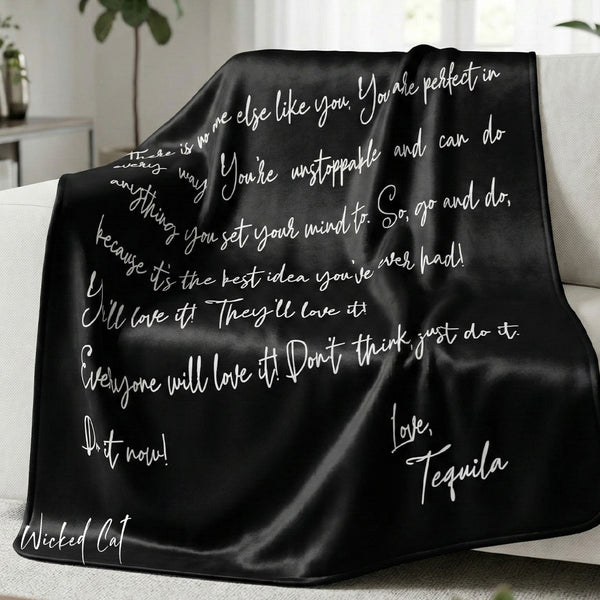 Love Letter Funny Tequila Gift Plush Sherpa Blanket