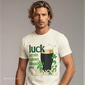 Guinness Lucky Irish St. Patrick's Day Drinking T-Shirt