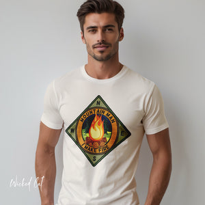 Mountain Man Camping Outdoor Comfort Colors® T-Shirt
