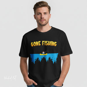 Gone Fishing Funny Friday 13th Comfort Colors® T-Shirt