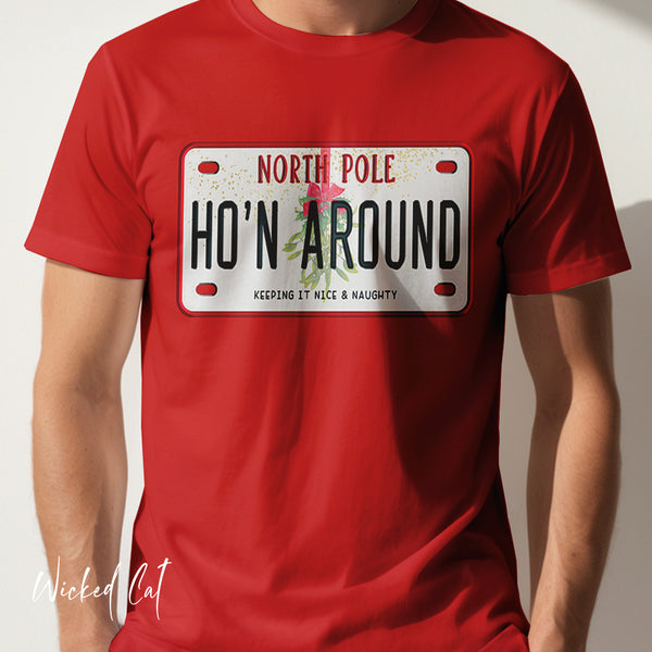 Comfort Colors® Ho'n Around Funny Christmas T-Shirt