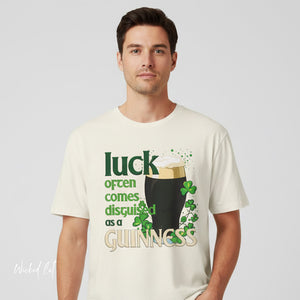 Guinness Lucky Irish St. Patrick's Day Drinking T-Shirt