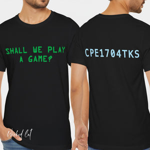 80s Movie War Games Code Pop Culture T-Shirt