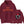Person wearing a maroon hoodie with 'Va Tech Football Sandman' design on a plain background