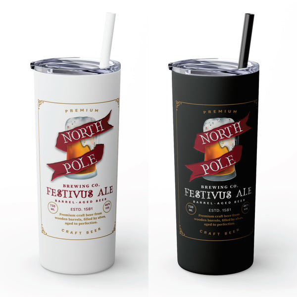 North Pole Brewing Festivus Holiday Tumbler 20oz