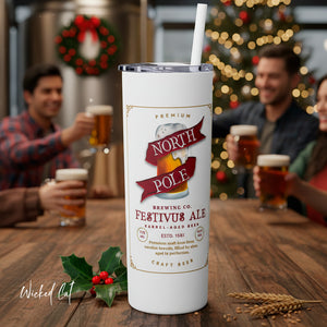 North Pole Brewing Festivus Holiday Tumbler 20oz